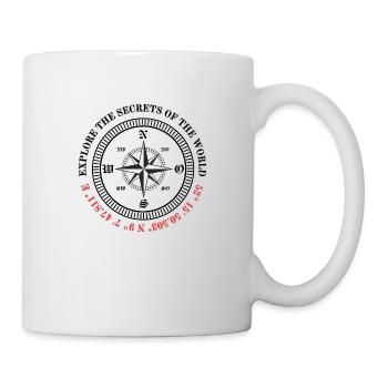Windrose Explorer - Tasse - Weiß - Rechts