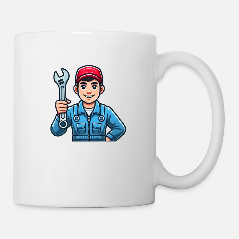 KFZ Mechaniker - Tasse - Weiß
