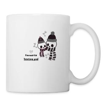 favourite heating pad <3 - Mug - white - Right
