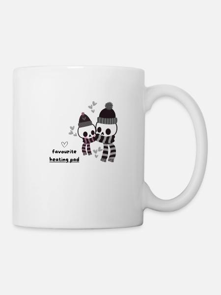 favourite heating pad <3 - Mug - white