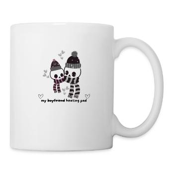 My (boyfriend) heating pad <3 - Mug - white - Right