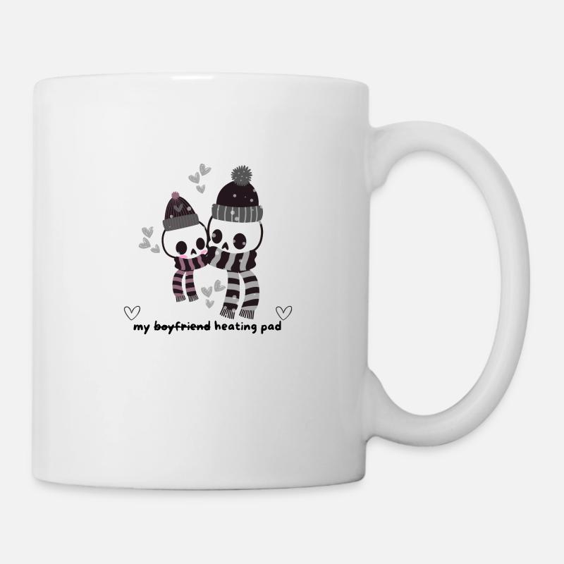 My (boyfriend) heating pad <3 - Mug - white