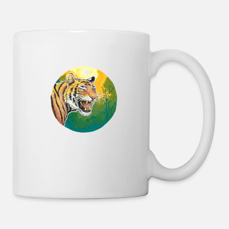 Tiger - Mug - white