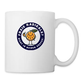 Freie Radikale - Tasse - Weiß - Rechts