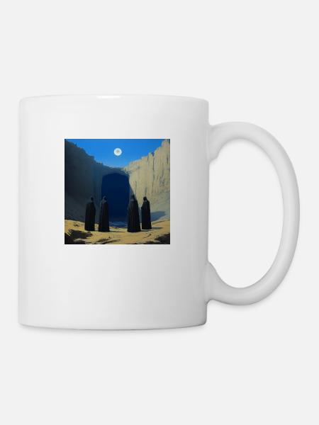 Der Tempel - Tasse - Weiß
