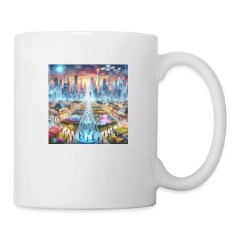 Future Human Progression - Mug - white - Right