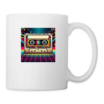 Retro cassette vibes - Mug - white - Right