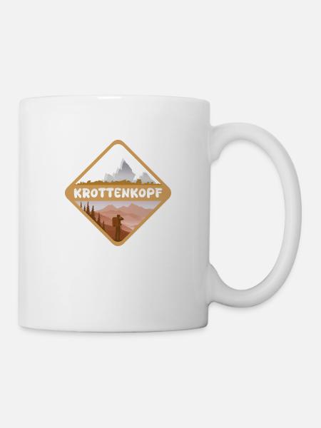 Krottenkopf - Tasse - Weiß