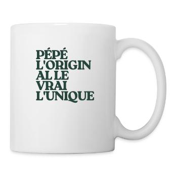 Opa Das Original Das Echte Das Einzigartige Geschenk - Tasse - Weiß - Rechts