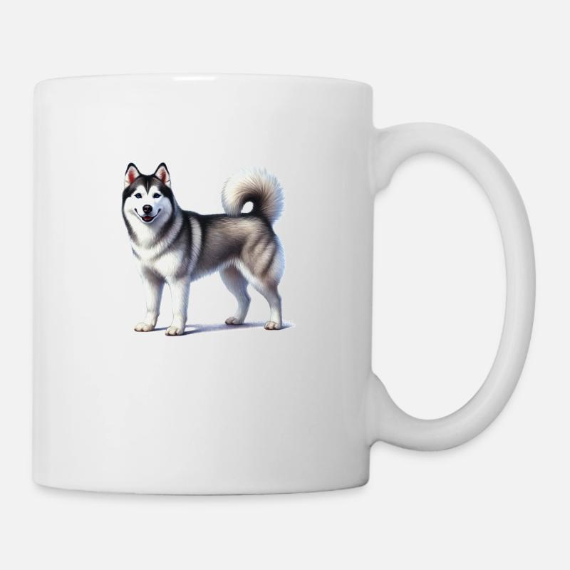 Husky - Mug - white