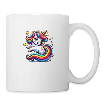 Unicorn - Tasse - Weiß - Rechts