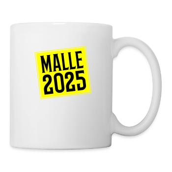 Malle 2025 - Tasse - Weiß - Rechts