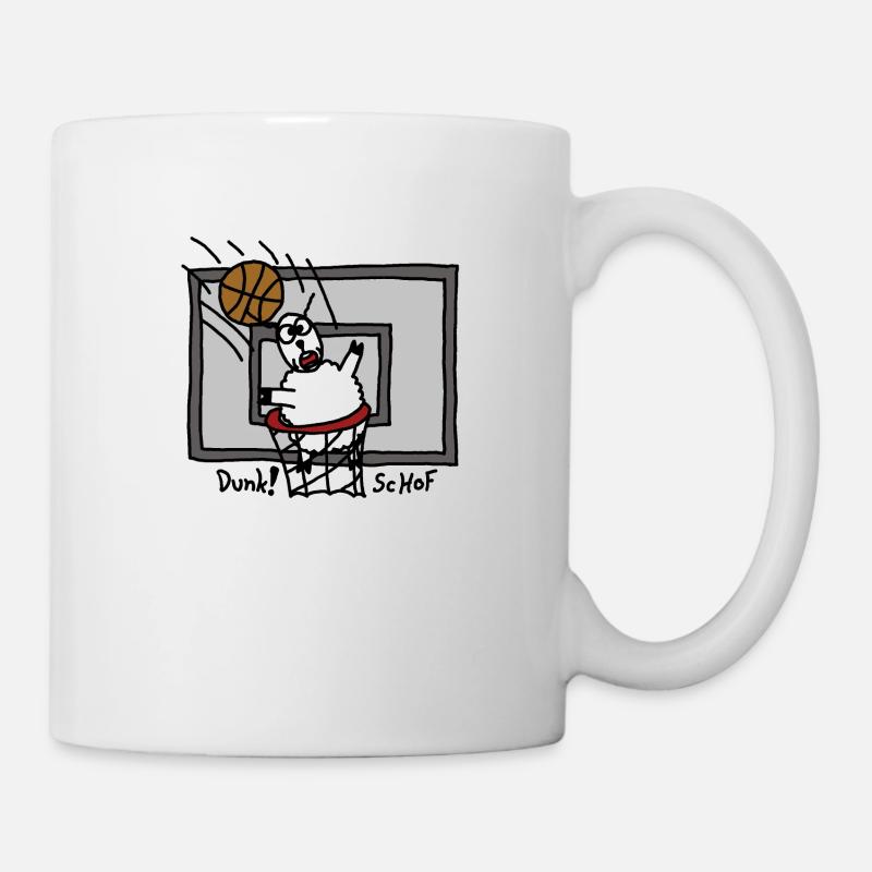 Dunk ScHoF - Tasse - Weiß