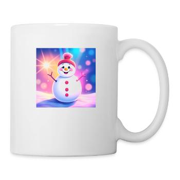 cute snowman - Mug - white - Right