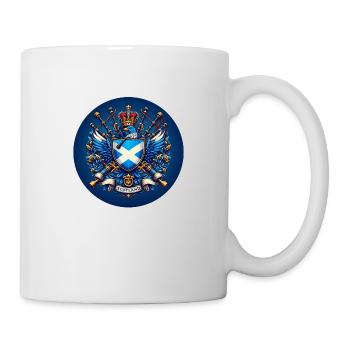 Scotland Logo - Tasse - Weiß - Rechts