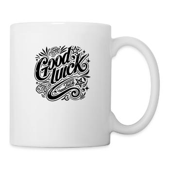 Good Luck - Vectorgraphic - Mug - white - Right