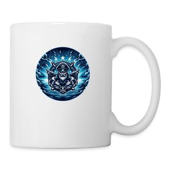 Captain in the Storm Logo - Mug - white - Right