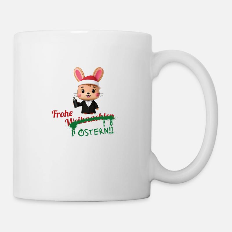 Joyeux Noël... ou Pâques ? - Mug blanc - blanc