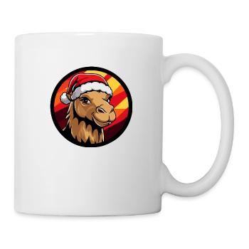 Noël à dos de chameau - Mug blanc - blanc - Droite