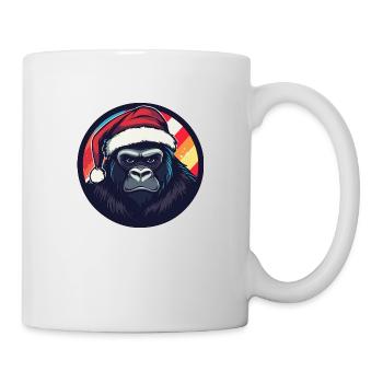 Noël Gorilla Noël - Mug blanc - blanc - Droite