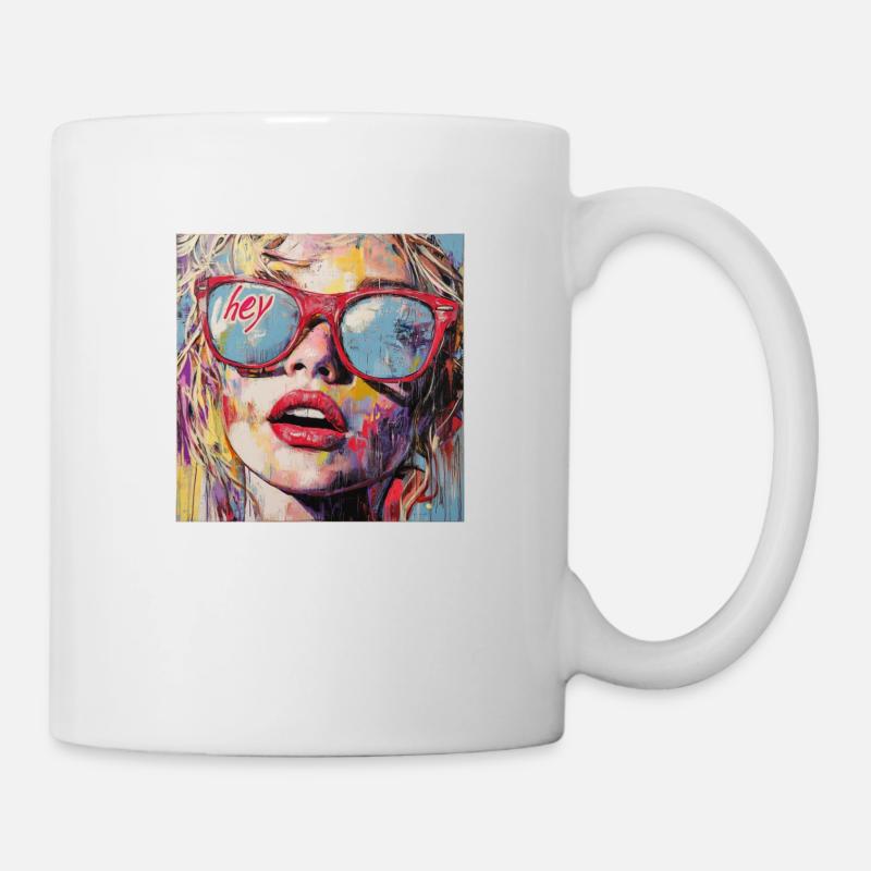 HÉ - Mug blanc - blanc