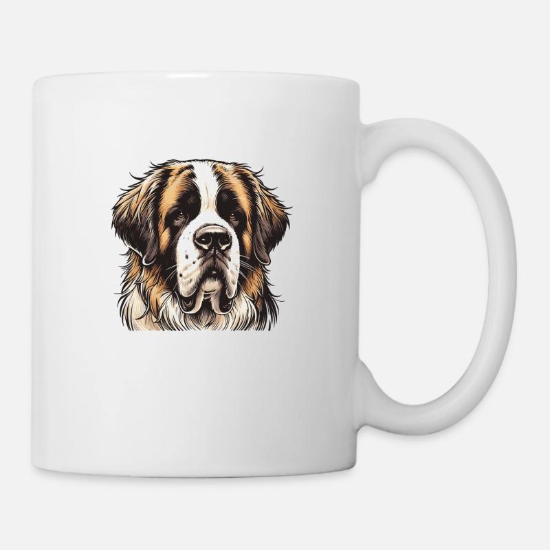 Saint Bernard - Mug - white