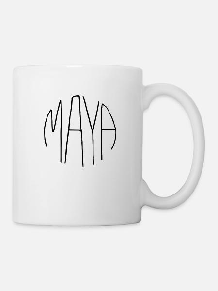Maya - Tasse - Weiß