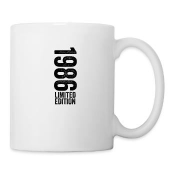 1986 - Edition Limitée 1986 Anniversaire - Mug blanc - blanc - Droite