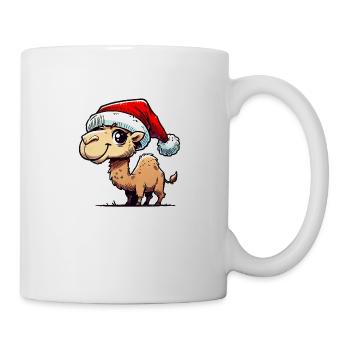 Kamel Christmas - Tasse - Weiß - Rechts