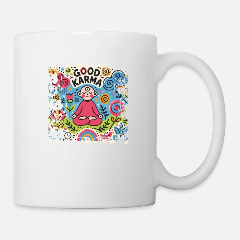 Good Karma - Gutes Karma - Mug - white