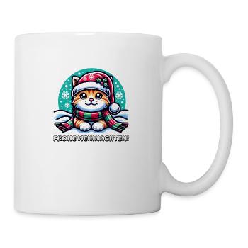 Cute Cat Christmas - Mug - white - Right