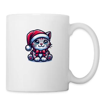 Cute Cat Christmas - Mug - white - Right