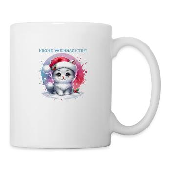 Cute Cat Christmas - Mug - white - Right