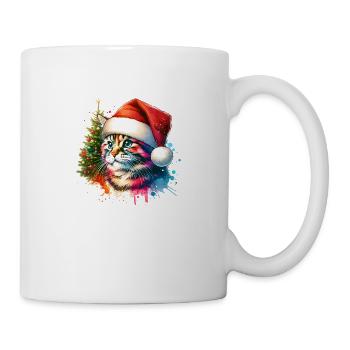 Cute Cat Christmas - Mug - white - Right