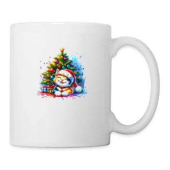 Cute Cat Christmas - Mug - white - Right
