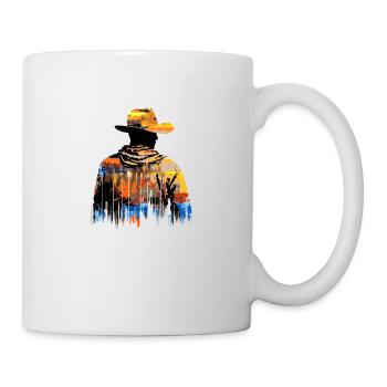 American Man Western Country Tradition Culture - Mug - white - Right