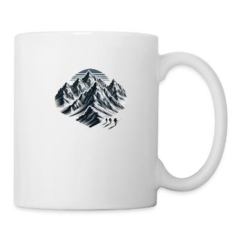Berge Bergtour Extremsport - Tasse - Weiß - Rechts