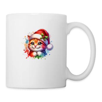 Cute Cat Christmas - Mug - white - Right