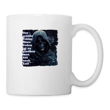 Nutze jeden Moment! - Tasse - Weiß - Rechts