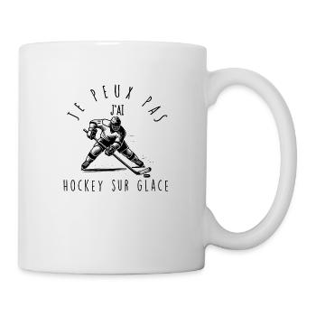 I can't, I have Hockey - Mug - white - Right