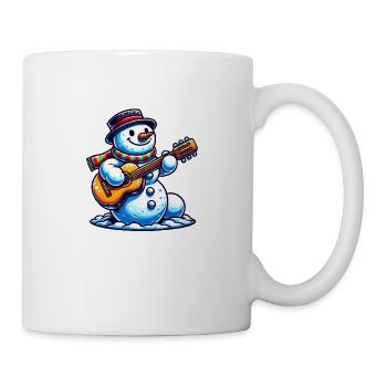 Snowman Guitar - Mug - white - Right