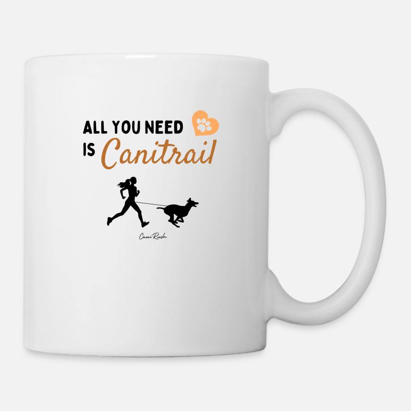 Canitrail - Tasse - Weiß
