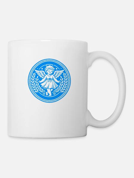 Guardian Angel Logo - Mug - white