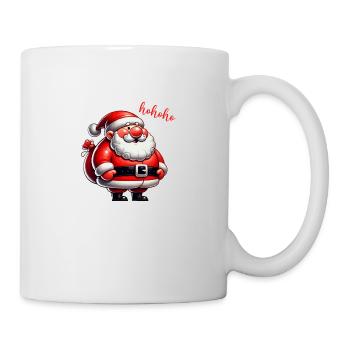 Père Noël Bande Dessinée Hohoho - Mug blanc - blanc - Droite