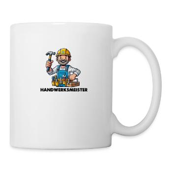Handwerker - Tasse - Weiß - Rechts