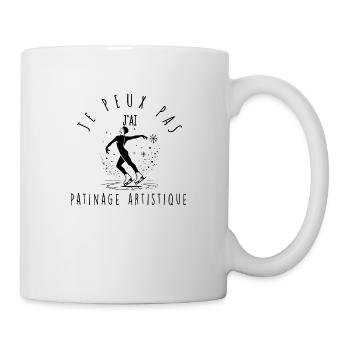 I can't, I have Figure Skating - Mug - white - Right