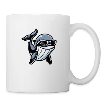 Whale Comic Cool - Mug - white - Right
