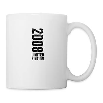 2008 - Limited Edition 2008 Geburtstag - Tasse - Weiß - Rechts