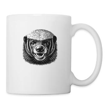 Honey badger - Mug - white - Right