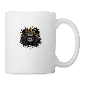 Gorilla King - Mug - white - Right
